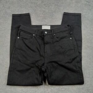 Everlane Jeans Mens 30 Black Stretch‎ Denim Slim Tapered Leg Pants Casual